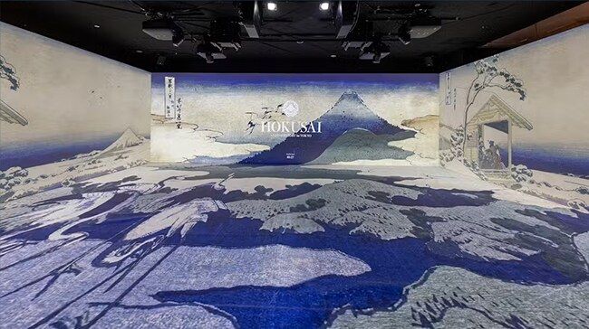 HOKUSAI : ANOTHER STORY in TOKYO 会場ビジュアル